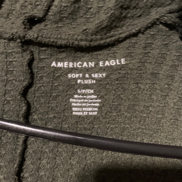 American eagle green knit soft and sexy plush - Picture 2 of 2